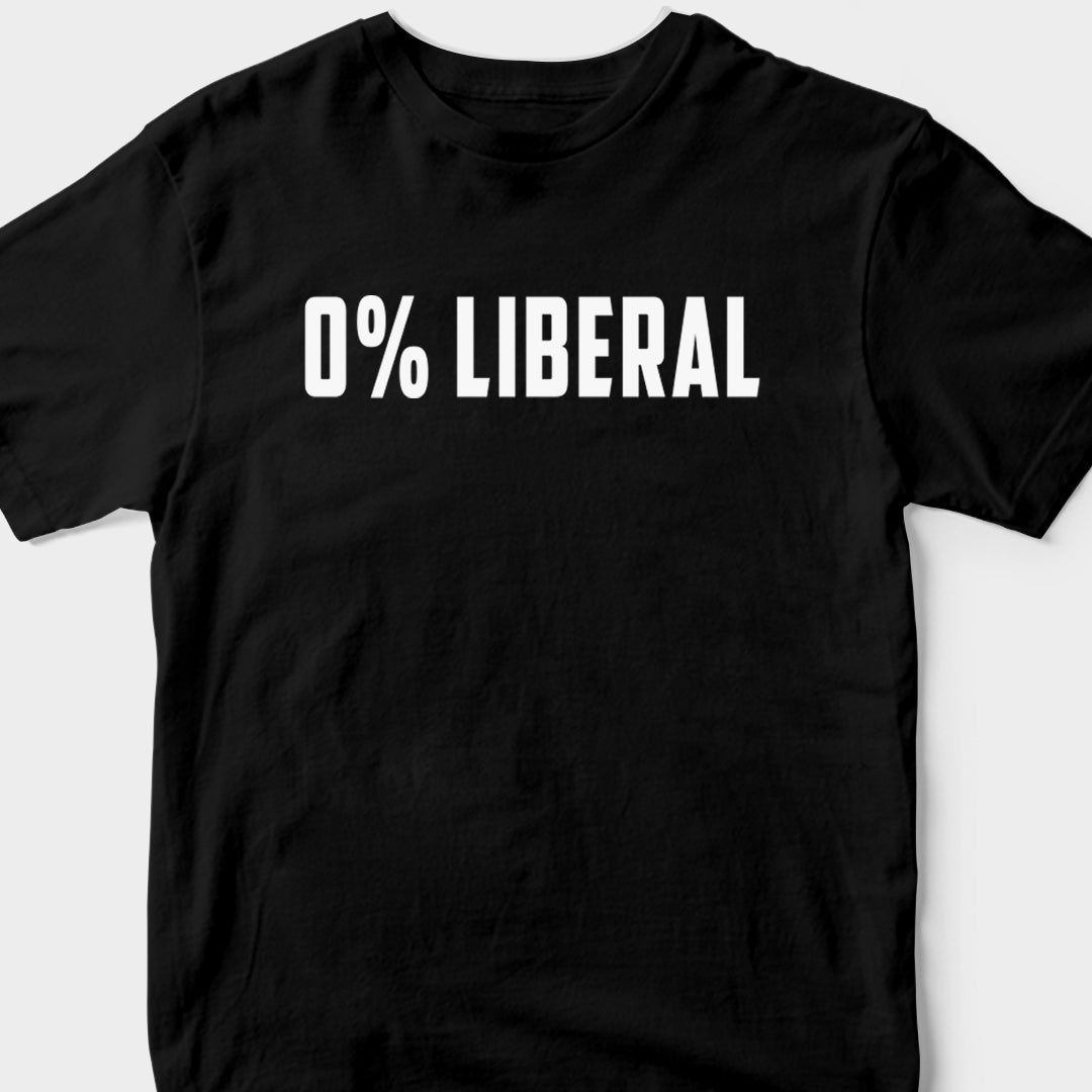 0% Liberal T-Shirt